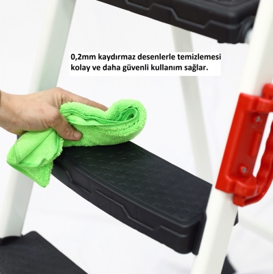 2 Basamaklı Sekmen Ev Tipi Merdiven