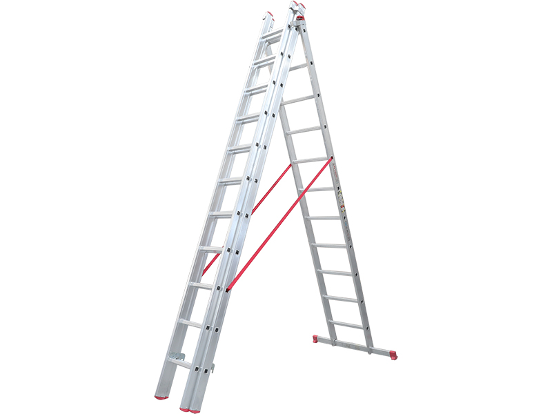 A Tipi Üç Parçalı (3,5x3,5) 10,5 Metre Endüstriyel Merdiven