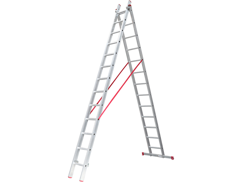 A Tipi İki Parçalı (4+4) 8 Metre Endüstriyel Merdiven
