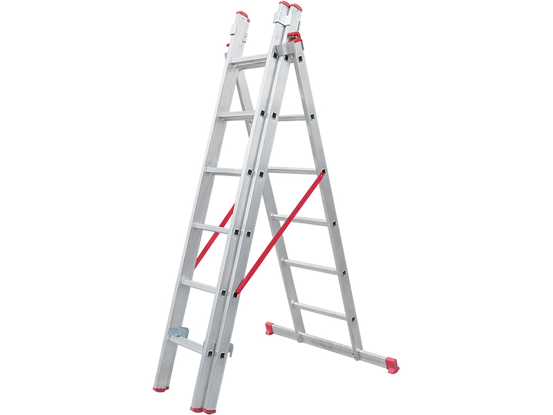 A Tipi Üç Parçalı (3x2) 6 Metre Endüstriyel Merdiven