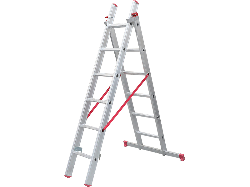 İki Parçalı (2+2) 4 Metre Endüstriyel Merdiven