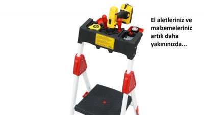 3 Basamaklı Sekmen Ev Tipi Merdiven